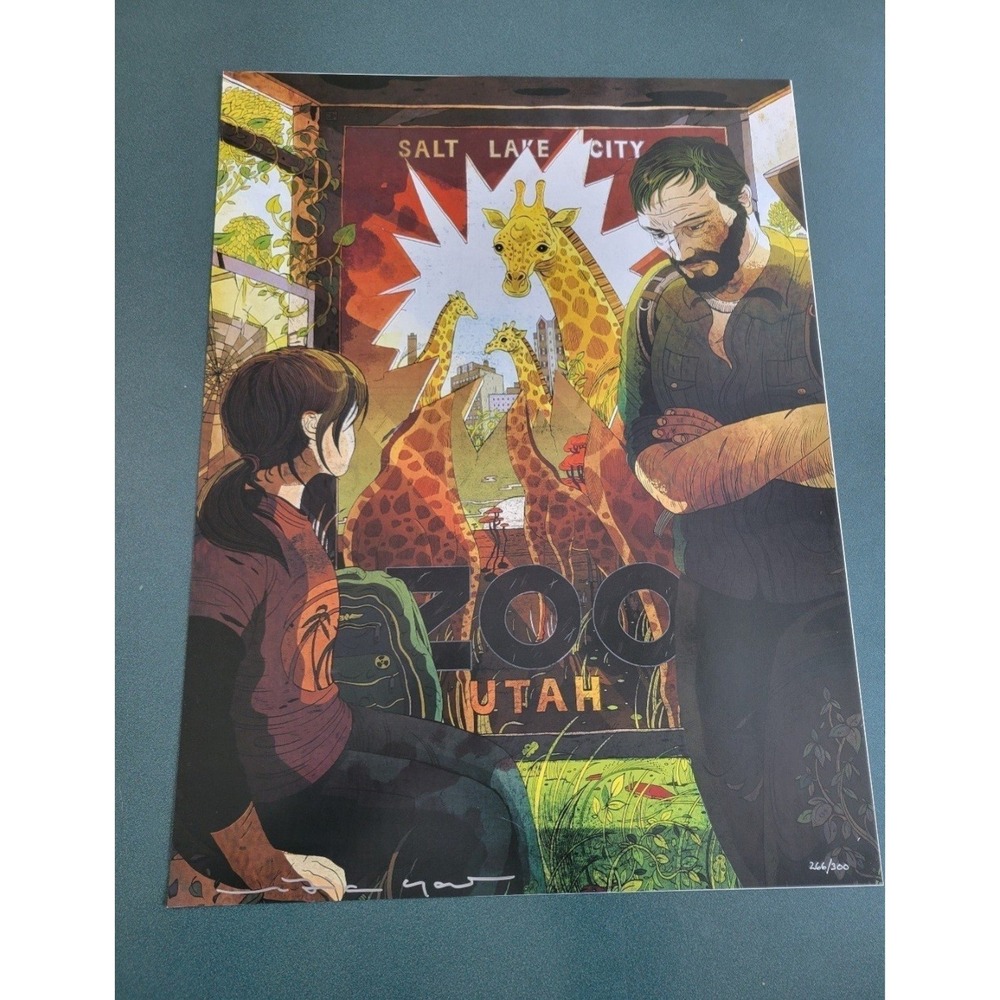 Official The Last Of Us Victo Ngai Signed Numbered And Embossed Lithograph